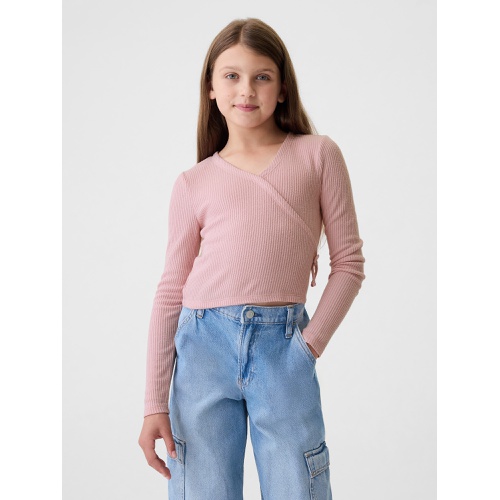 갭 Kids Rib Wrap Top