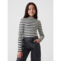 Kids Rib Mockneck T-Shirt