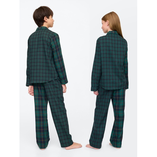 갭 Kids Recycled Flannel PJ set