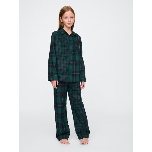 갭 Kids Recycled Flannel PJ set