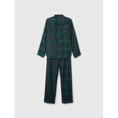 갭 Kids Recycled Flannel PJ set