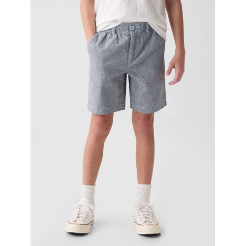 갭 Kids Linen-Cotton Shorts