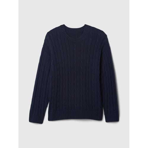 갭 Oversized Cable-Knit Sweater