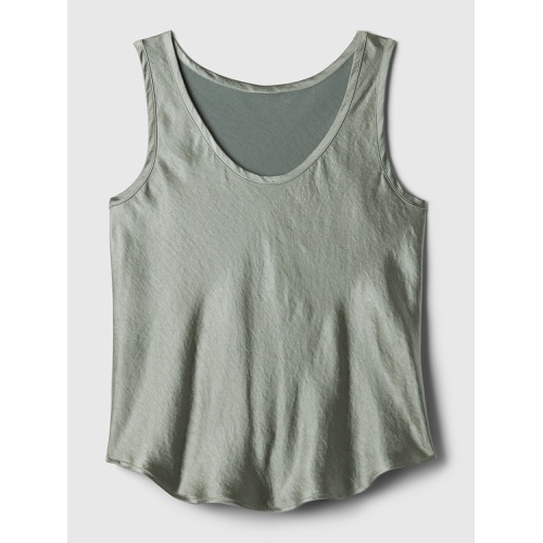 갭 Satin Tank Top