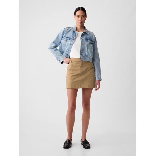 갭 Cargo Mini Skirt