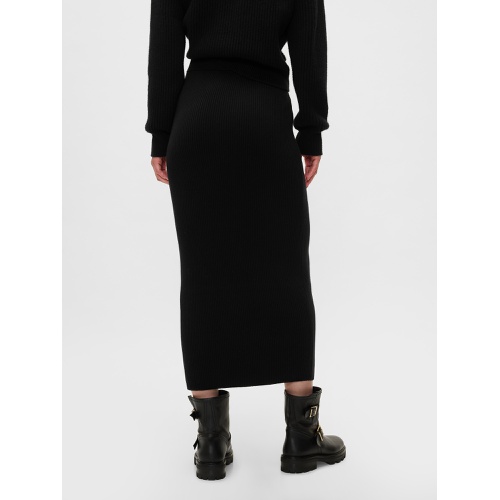 갭 CashSoft Rib Maxi Sweater Skirt