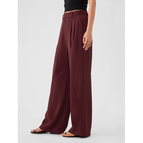 갭 365 High Rise Pleated Trousers