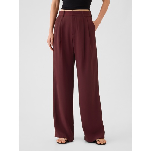 갭 365 High Rise Pleated Trousers