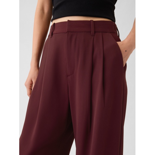 갭 365 High Rise Pleated Trousers