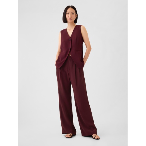 갭 365 High Rise Pleated Trousers