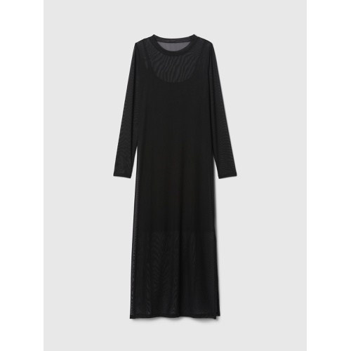 갭 Mesh Midi Dress