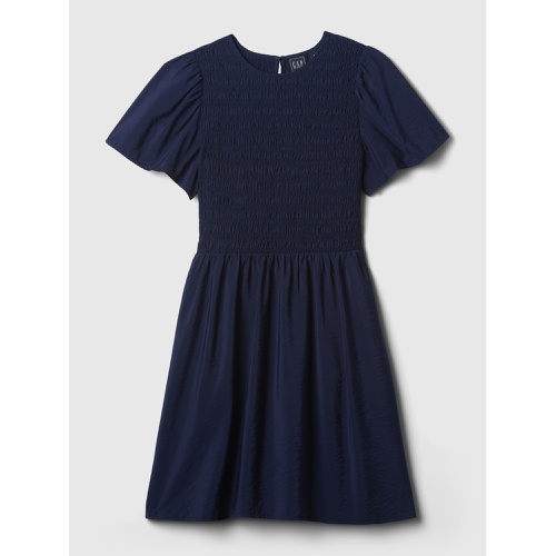 갭 Smocked Mini Dress