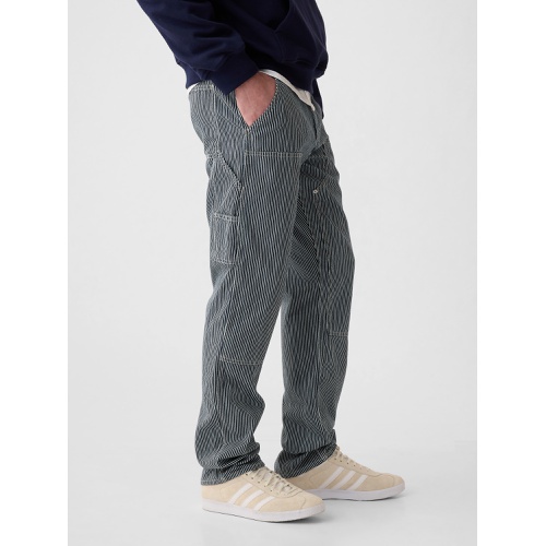 갭 Double-Knee Railroad Striped Carpenter Jeans