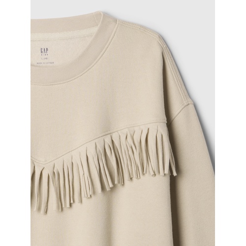 갭 Kids Vintage Soft Fringe Sweatshirt