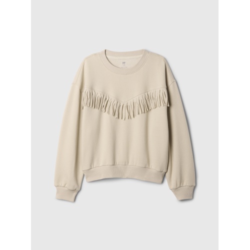 갭 Kids Vintage Soft Fringe Sweatshirt