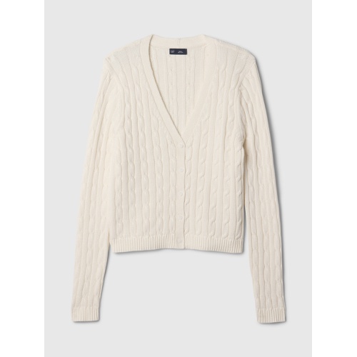 갭 Cable-Knit Cardigan