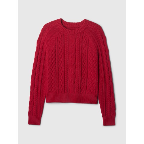 갭 Classic Cable-Knit Sweater