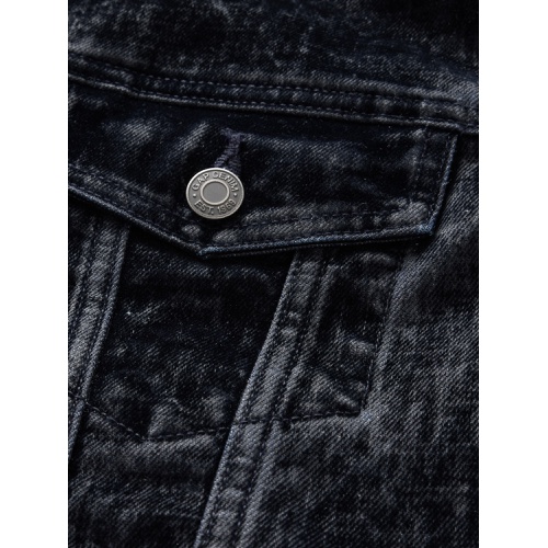 갭 Flocked Cropped Icon Denim Jacket