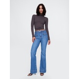 High Rise Braided 70s Flare Jeans