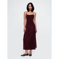 Recycled Velvet Maxi Slip Dress