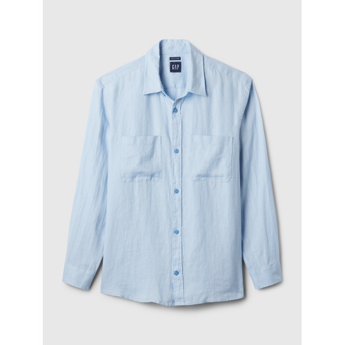 갭 Linen Two-Pocket Shirt