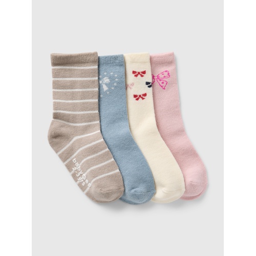 갭 Baby & Toddler Crew Socks (4-Pack)