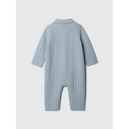 갭 Baby Quilted Jacquard One-Piece