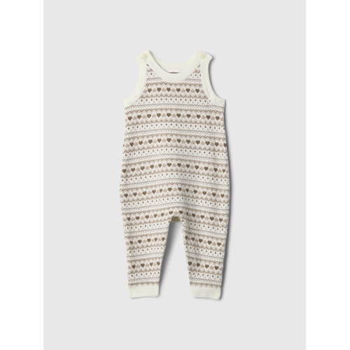 갭 Baby CashSoft Fair Isle One-Piece