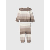 Baby CashSoft Striped Sweater Set