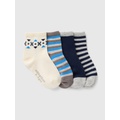 Baby & Toddler Quarter Crew Socks (4-Pack)