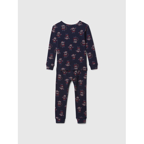 갭 Baby & Toddler Organic Brushed Cotton Holiday PJ Set