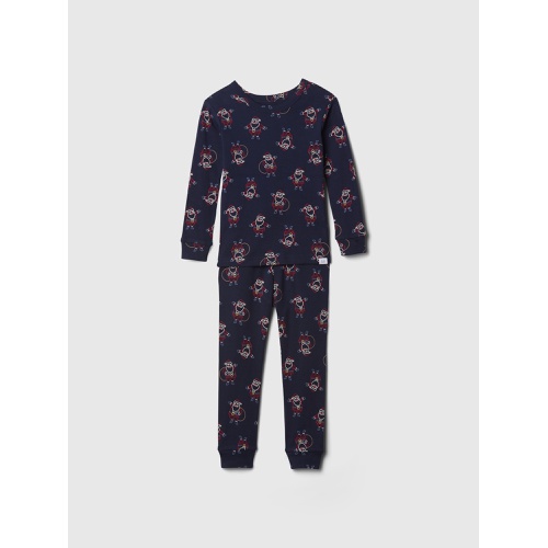 갭 Baby & Toddler Organic Brushed Cotton Holiday PJ Set