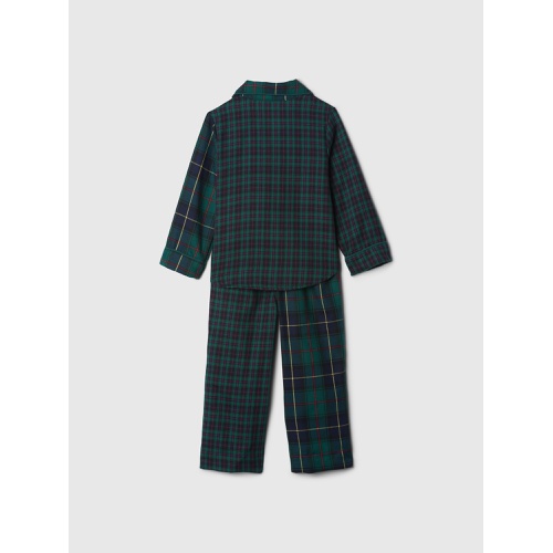 갭 Baby & Toddler Recycled Flannel PJ set