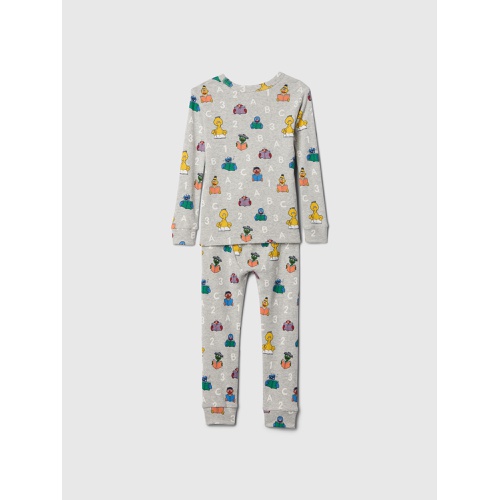 갭 Baby & Toddler Sesame Street Organic Brushed Cotton PJ Set