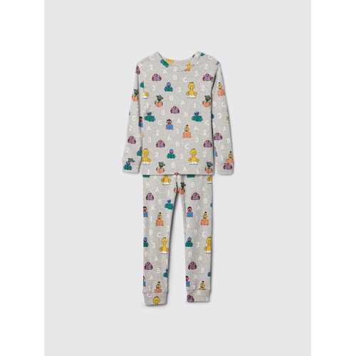 갭 Baby & Toddler Sesame Street Organic Brushed Cotton PJ Set