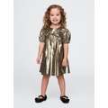 Baby & Toddler Metallic Bow Dress