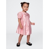 Baby & Toddler Metallic Bow Dress