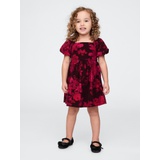 Baby & Toddler Puff Sleeve Corduroy Dress