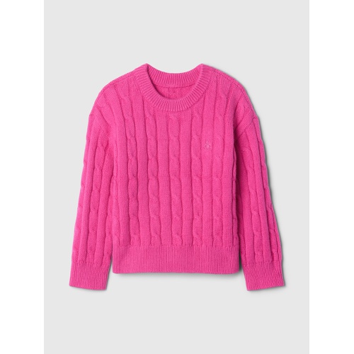 갭 Baby & Toddler CashSoft Cable-Knit Sweater