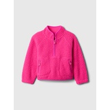 Baby & Toddler Sherpa Half-Zip Pullover