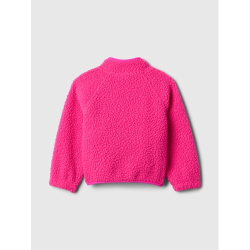 갭 Baby & Toddler Sherpa Half-Zip Pullover