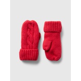 Toddler CashSoft Cable-Knit Mittens