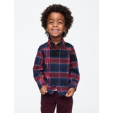 Baby & Toddler Organic Cotton Flannel Shirt