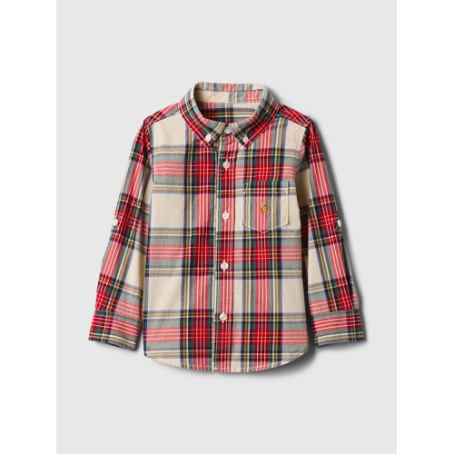 갭 Baby & Toddler Organic Cotton Poplin Shirt