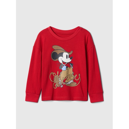 갭 Gap × Disney Baby Mickey Mouse Graphic T-Shirt