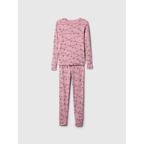 갭 Kids Organic Brushed Cotton PJ Set