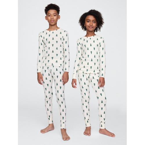 갭 Kids Organic Brushed Cotton PJ Set