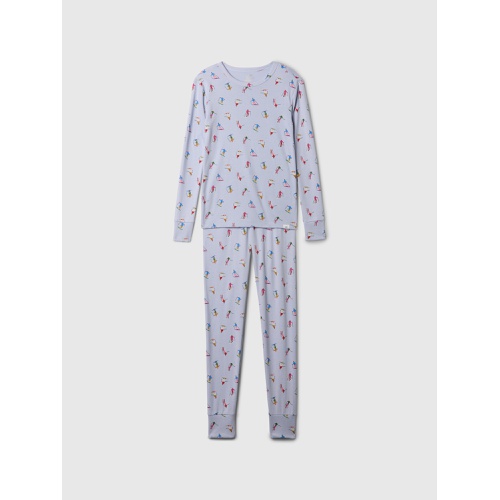 갭 Kids Organic Brushed Cotton PJ Set