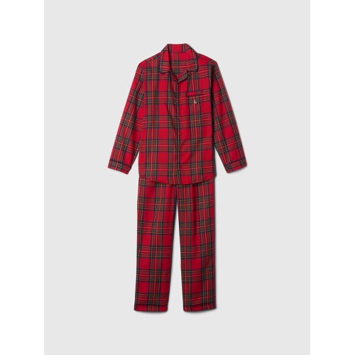 갭 Kids Recycled Flannel PJ Set