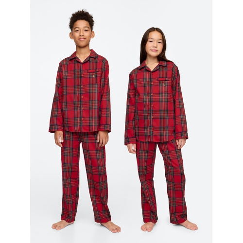 갭 Kids Recycled Flannel PJ Set